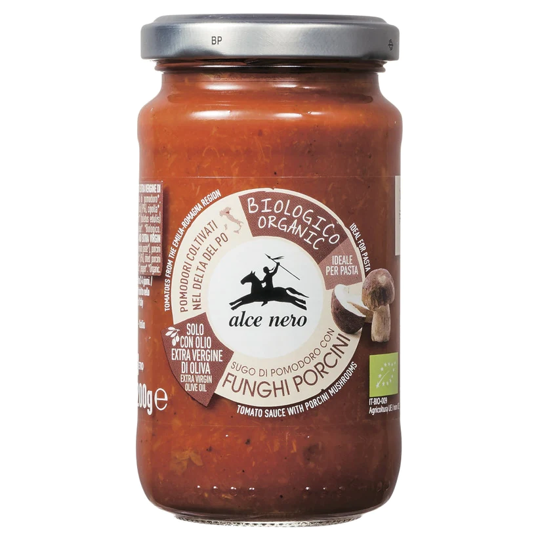 アルチェネロ 有機パスタソース・トマト&ポルチーニ (200g)