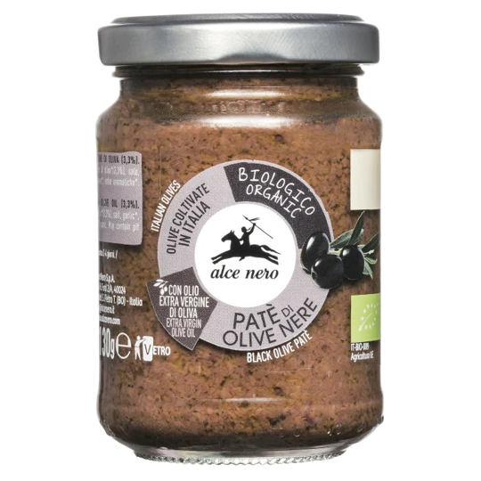 アルチェネロ 有機ブラックオリーブ・パテペースト(130g)