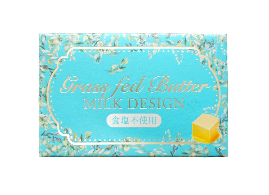 ミルクデザイン グラスフェッドバター 無塩 100g 【土発送限定商品】