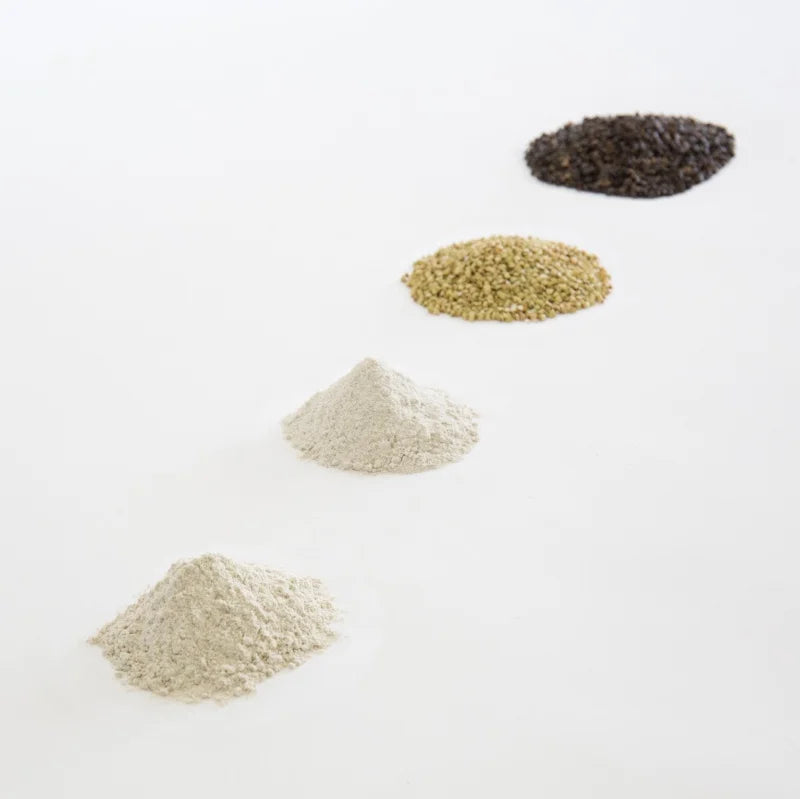 有機そば粉全粒粉 250g|有機栽培 石臼挽き とよむすめ