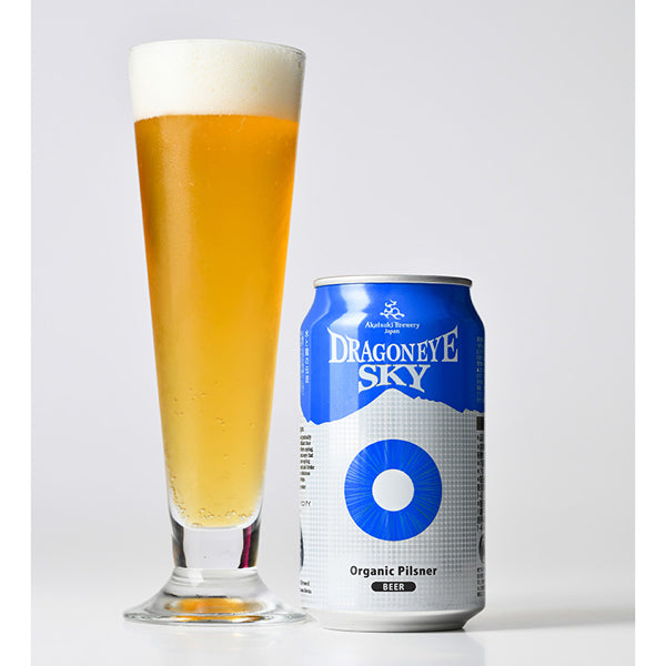 ドラゴンアイ スカイ オーガニックピルスナー 缶 350ml
