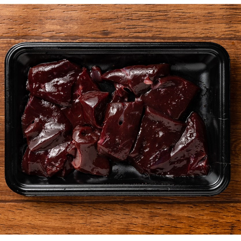 北海道産オーガニックビーフのレバースライス 200g