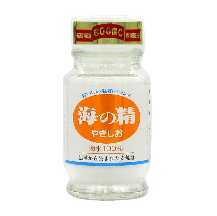 自然海塩 海の精やきしお(食卓ビン)60g マイクロプラスチックゼロ