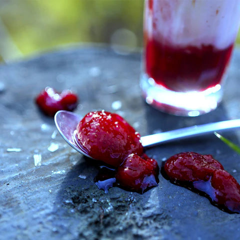 なかほら牧場 有機栽培いちごのフルーツソース 280g