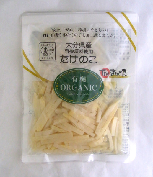 有機JA大分産有機竹の子(細切り) 80g