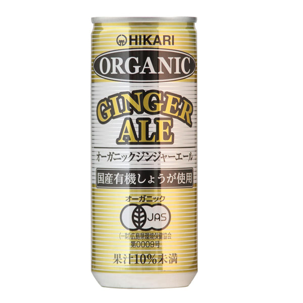 光 オーガニックジンジャーエール 250ml|3725673