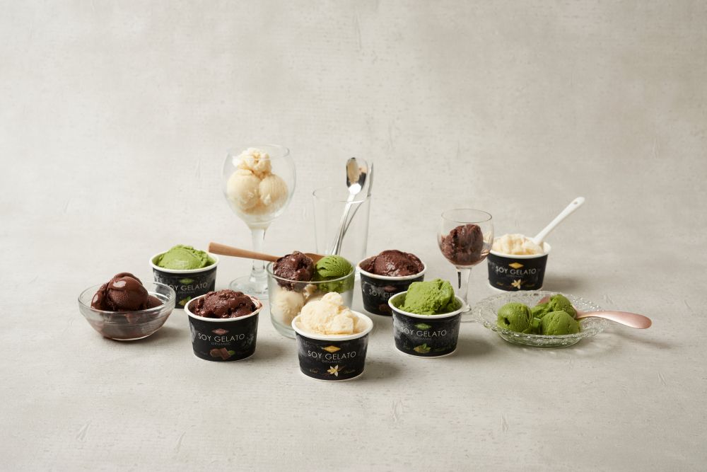 【夏の贈り物2026】SOYジェラート「Mine!」バニラ・チョコレート&抹茶8個|メーカー直送・同梱不可