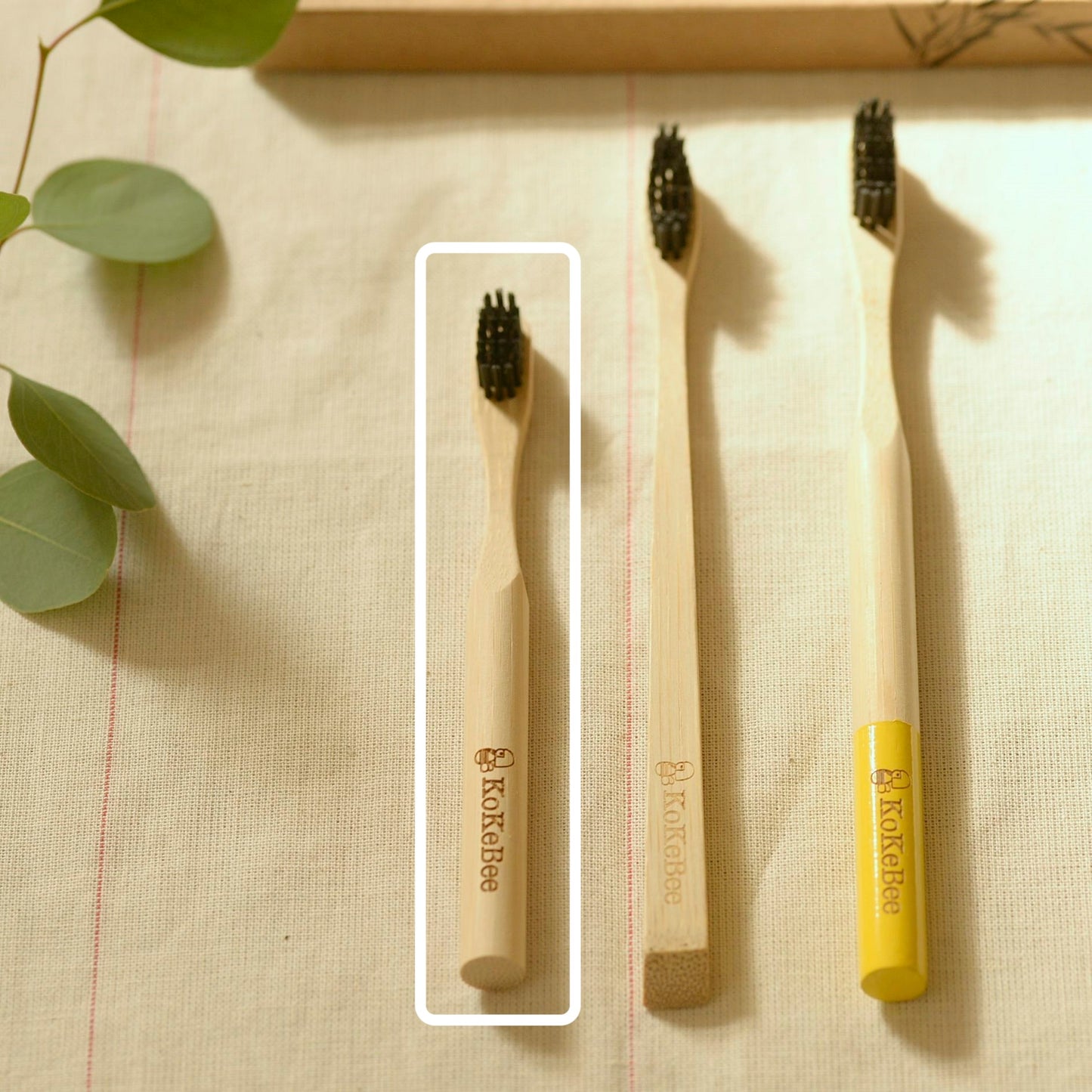 KoKeBee バンブー歯ブラシ 子供用 1本