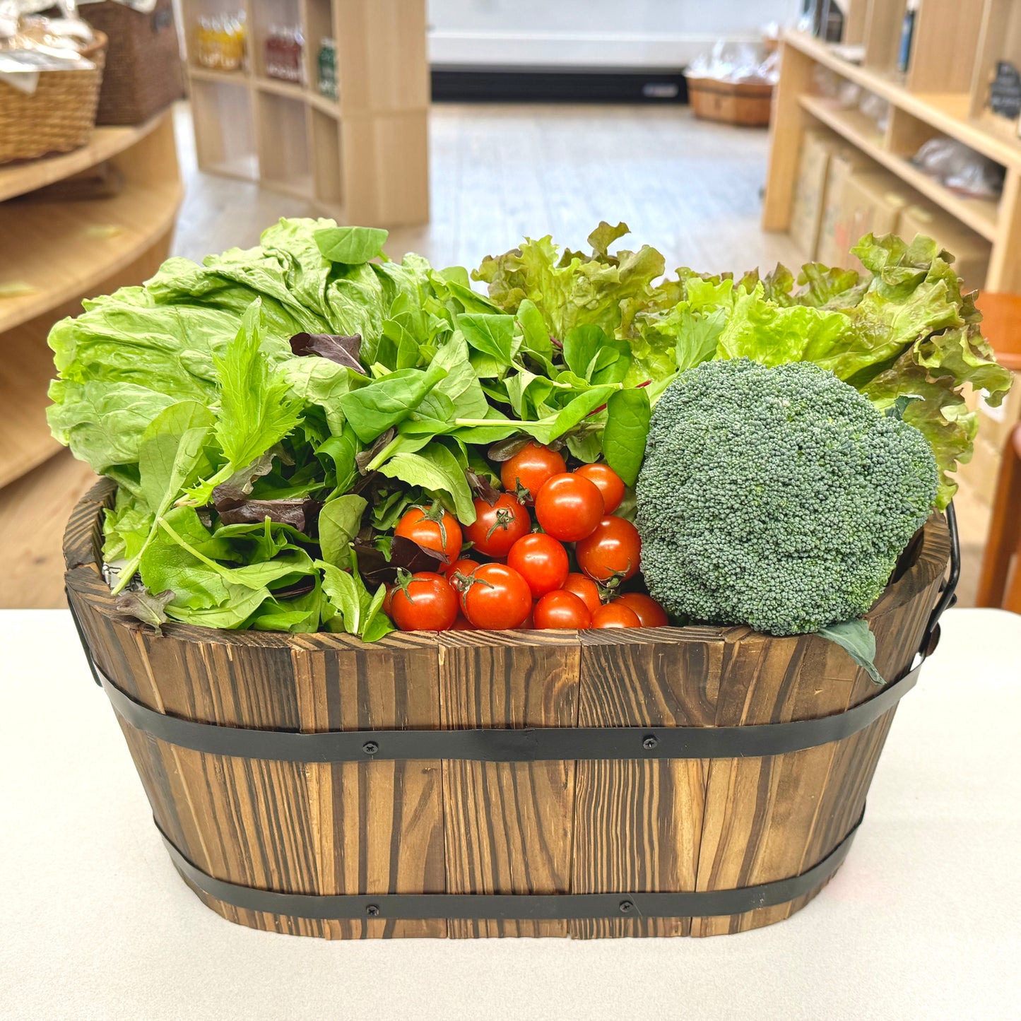 新鮮オーガニック野菜のサラダセット5品