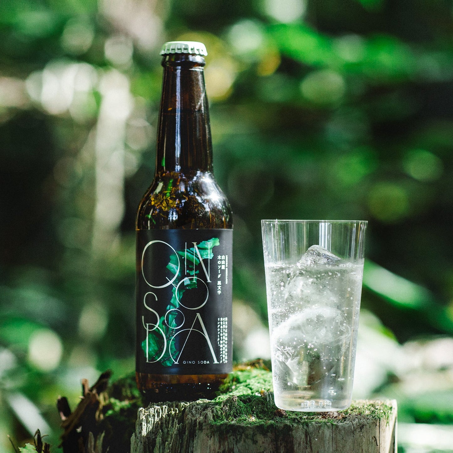 QINO SODA - 黒文字 - 白山麓 330ml