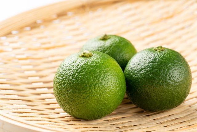 四万十のぶしゅかん(香酸柑橘)2玉 無農薬・無化学肥料(高知県)伊与田真哉