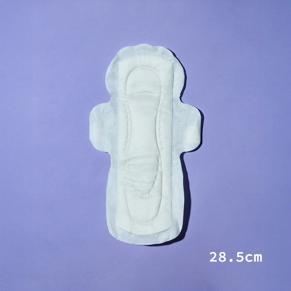 limelime) ~bionap竹のナプキン~ 夜用28.5㎝×3個入り(お試し少量ジップバッグ)