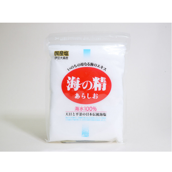 自然海塩 海の精あらしお 240g マイクロプラスチックゼロ