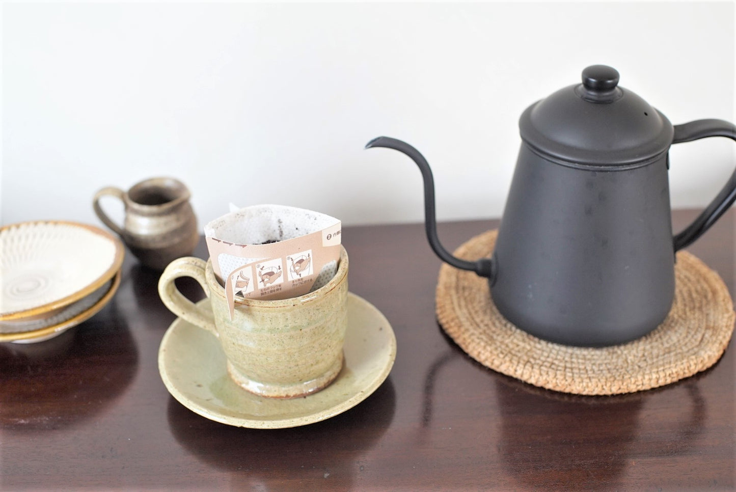 a cup of SlowCoffee ちょっとすごい深煎り Ecuador (4パック入り)