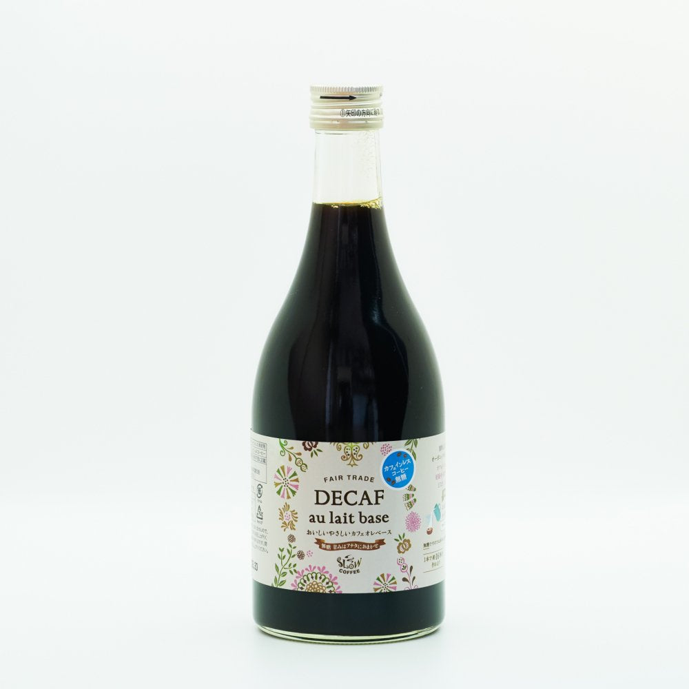 SLOW COFFEE おいしいやさしいカフェインレスカフェオレベース(無糖)