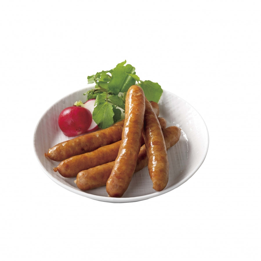 【リクエスト品】館ヶ森高原豚 あらびきソーセージ 85g(5本) 無添加