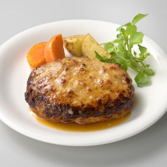 館ヶ森高原豚 焼ハンバーグ 120g 7大アレルゲン、グルテンフリー【金曜日もしくは土曜日発送限定】