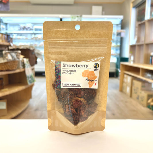 アフリカンテーブル マダガスカルのドライいちご 35g