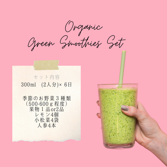 オーガニックスムージーセット2人×6日分