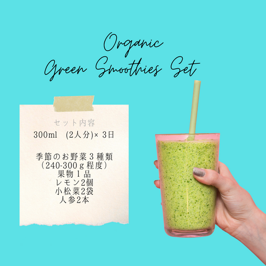 オーガニックスムージーセット2人×3日分