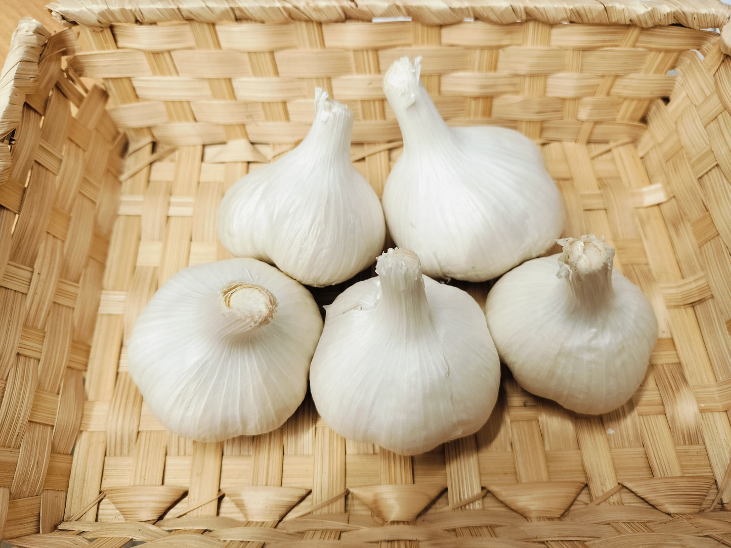 有機にんにく 1玉から2玉 有機認証・許容農薬ゼロ　岩手県　みちのく有機