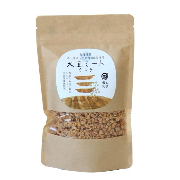 北海道産オーガニック大豆100% 大豆ミート(ミンチタイプ) 80g
