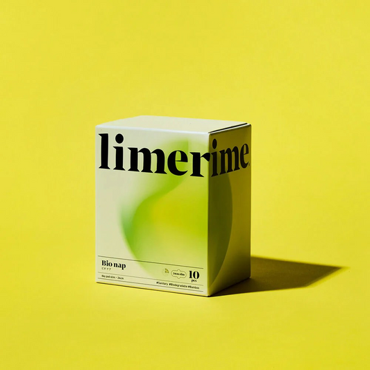 limelime）　～bionap竹のナプキン～　昼用スリム24㎝×10個入り