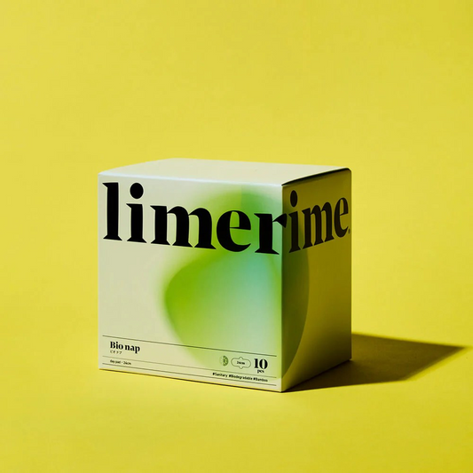 limelime）　～bionap竹のナプキン～　昼用24㎝×10個入り