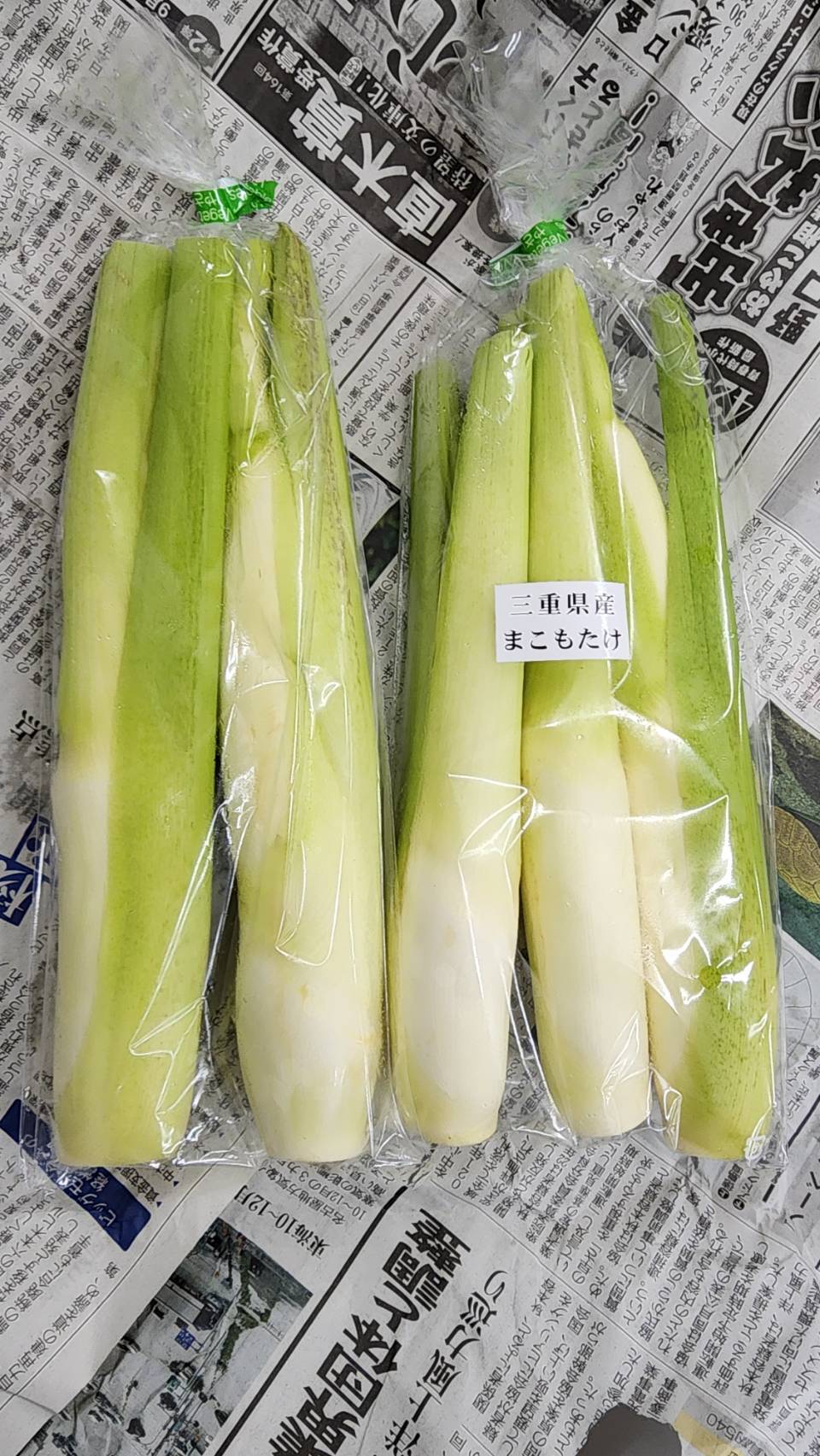 三重のまこもたけ 250gP 無農薬・無化学肥料（三重県）大洞農園
